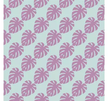 Nature wall sticker leaf pattern design - TenStickers