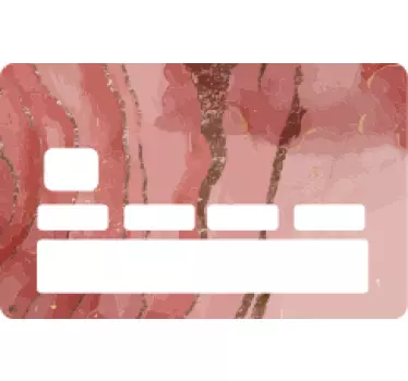 Credit card sticker elegant design - TenStickers