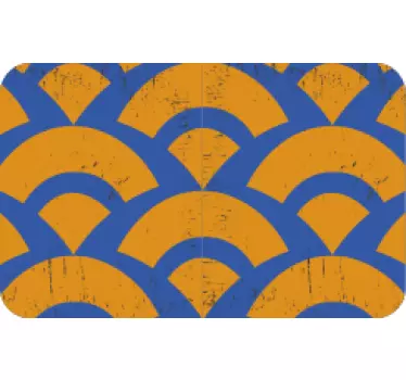 Credit card sticker abstract pattern design - TenStickers