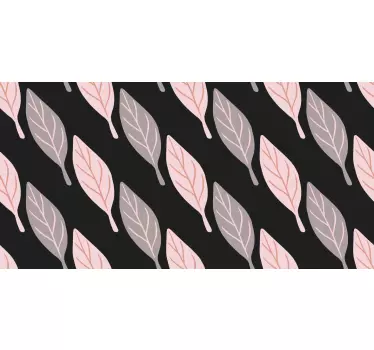 Plant sticker with trendy leaf design - TenStickers