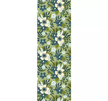 Flower wall sticker floral nature design - TenStickers