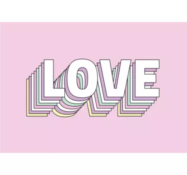 Credit card sticker stylish heart design - TenStickers