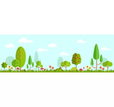 Forest Kids Sticker - TenStickers