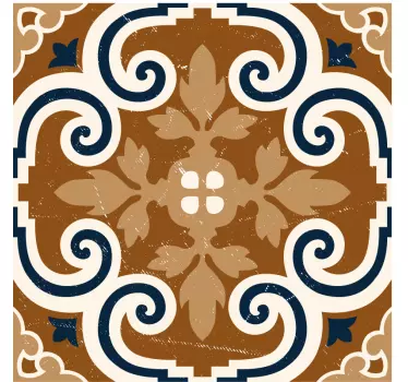 Cement Style Tiles tile transfer - TenStickers