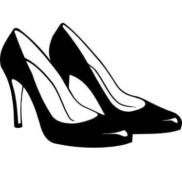 High Heels Sticker - TenStickers