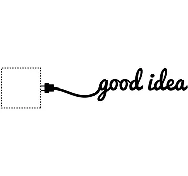 Good Idea Switch Sticker - TenStickers