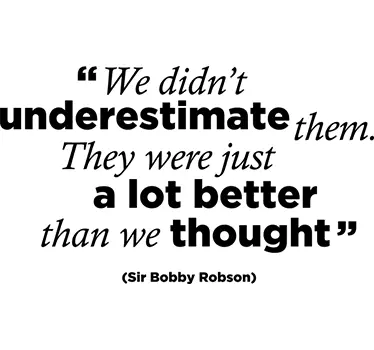 Bobby Robson Quote Sticker - TenStickers