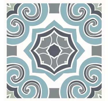 Portuguese style tile sticker - TenStickers