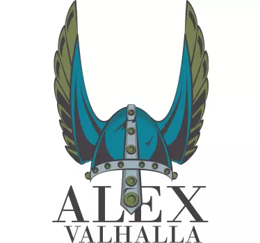Custom Viking wall decals for teenagers room - TenStickers