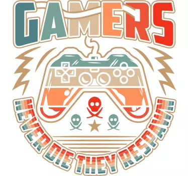 Respawn video game decal - TenStickers