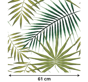 Palm Leaves Furniture decal - TenStickers