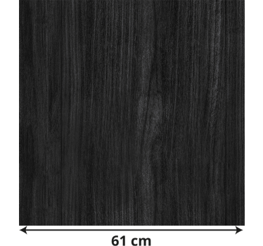 Contact paper - Black Wood - TenStickers