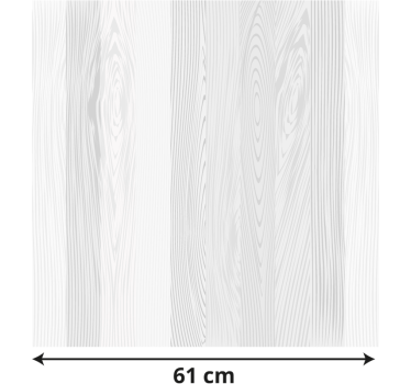 White Wood Texture Furniture Decal - TenStickers