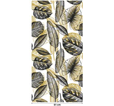 Elegant tropical plants furniture decal - TenStickers