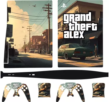 Custom Video game PS5 sticker - TenStickers