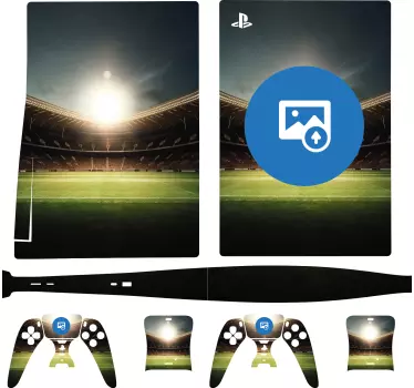 Football Soccer Badge Video game  PS5 sticker - TenStickers
