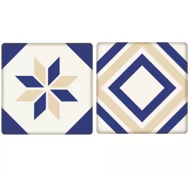 Moroccan Tile Wall Sticker - TenStickers