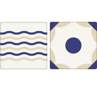 Spanish decoration bathroom tile sticker - TenStickers