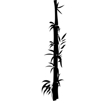 Bamboo Branch Decal - TenStickers