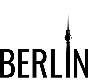 Berlin Wall Sticker - TenStickers