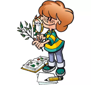 Botany Student Sticker - TenStickers