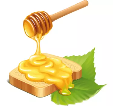 Bread & Honey Decal - TenStickers
