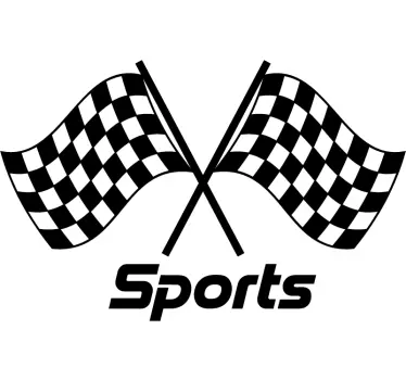 Car Mirrors Sports Car Decal - TenStickers
