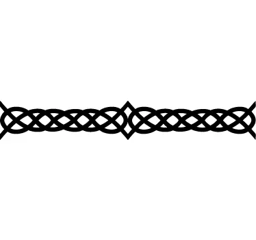 Celtic Bed Headboard wall sticker for bedroom - TenStickers