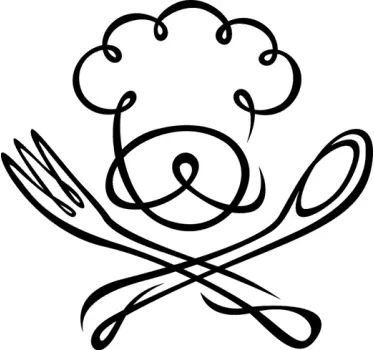 Chef Kitchen Wall Sticker - TenStickers