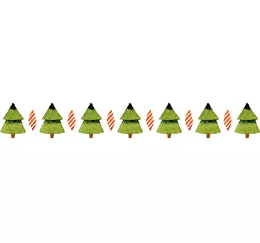 Christmas Tree Sticker - TenStickers
