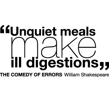 Comedy of Errors Wall Sticker - TenStickers