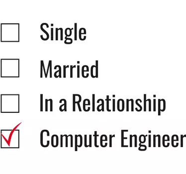 Computer Engineer Wall Sticker - TenStickers