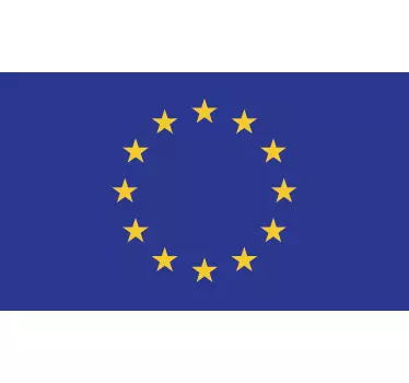 European Union Flag Sticker - TenStickers