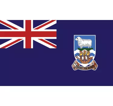 Falkland Islands Flag Sticker - TenStickers