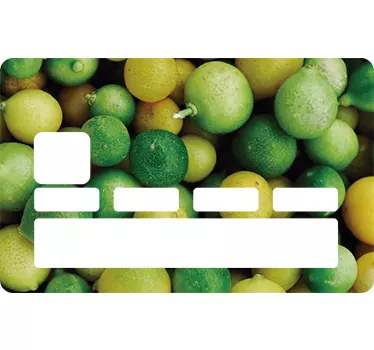 Lemons Credit Card Sticker - TenStickers