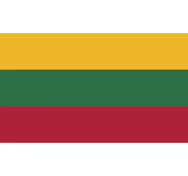 Lithuania Flag Sticker - TenStickers
