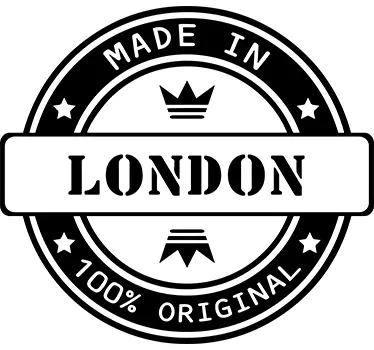 Made in London Decorative Sticker - TenStickers