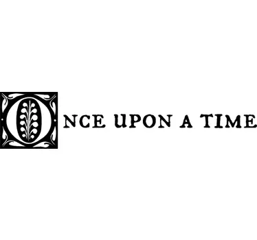 Once Upon A Time... Wall Text Sticker - TenStickers