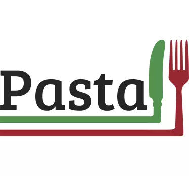 Pasta Kitchen Sticker - TenStickers