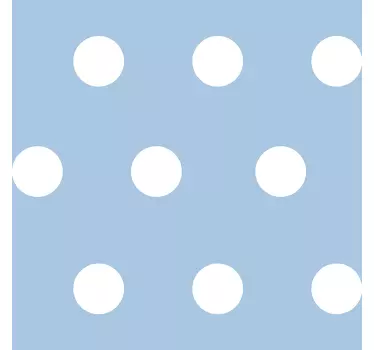 Polka Dot Furniture Decal - TenStickers