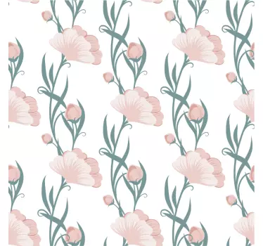 Poppy flower shower sticker - TenStickers