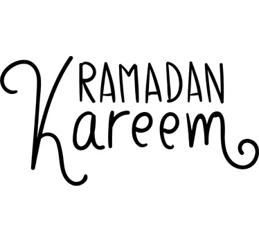 Ramadan Kareem Sticker - TenStickers