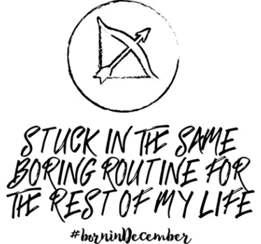 Sagittarius Quote Wall Sticker - TenStickers