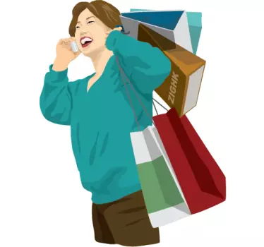 Sales Shopping Sticker - TenStickers