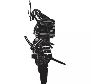 Samurai Warrior Sticker - TenStickers