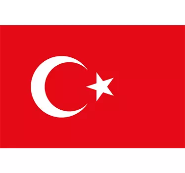 Turkey Flag Wall Sticker - TenStickers
