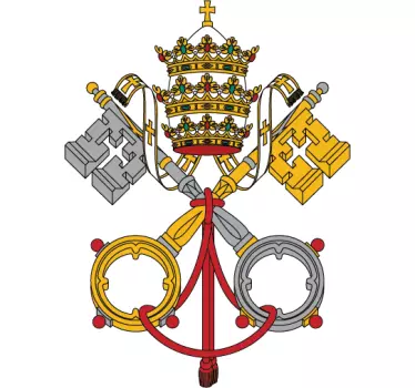 Vatican Coats Decal - TenStickers