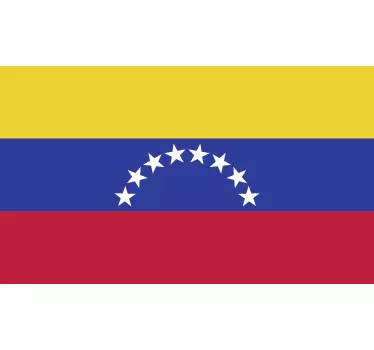 Venezuela Flag Sticker - TenStickers