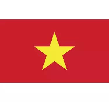 Vietnam Flag Sticker - TenStickers