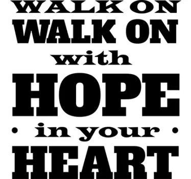 You'll Never Walk Alone Liverpool football sticker for wall - TenStickers